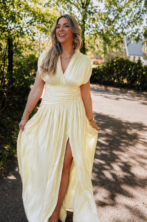 By Hilke Dress Vieve Yellow
