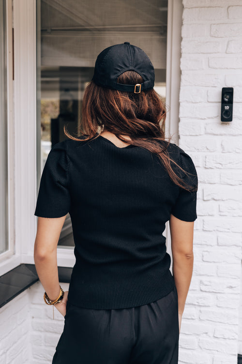 By Hilke Shirt Lace Lieke Black