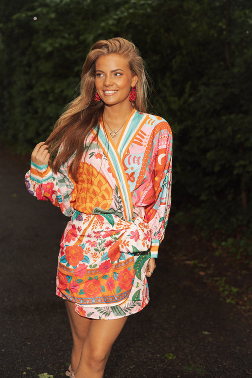 By Hilke Dress Sunny Orange