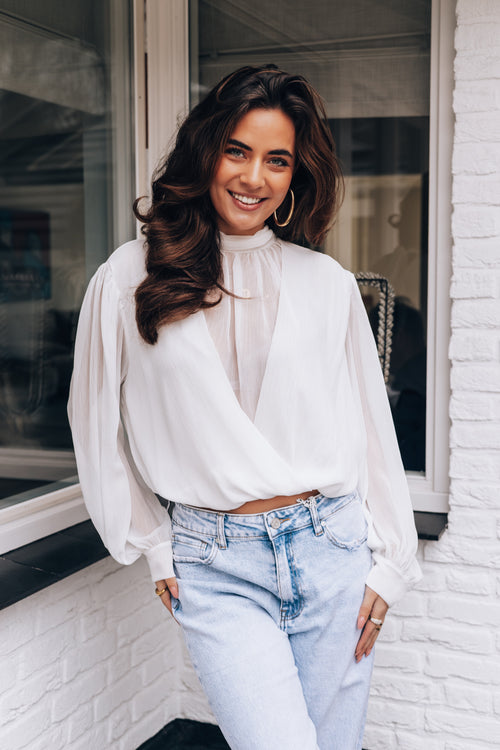 By Hilke Blouse Lana White