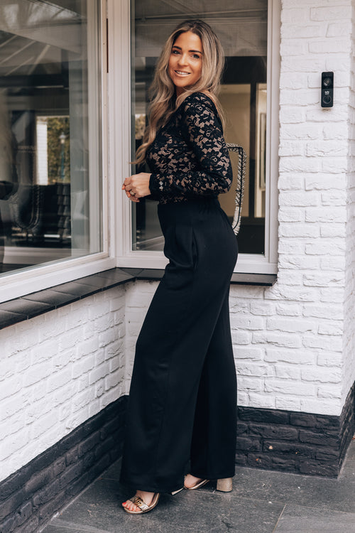 By Hilke Sweatpants Esther Black