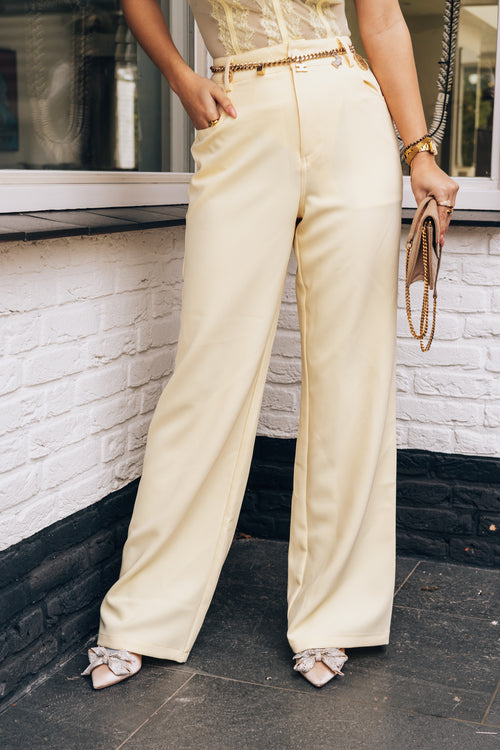 By Hilke Pantalon Ariana Yellow