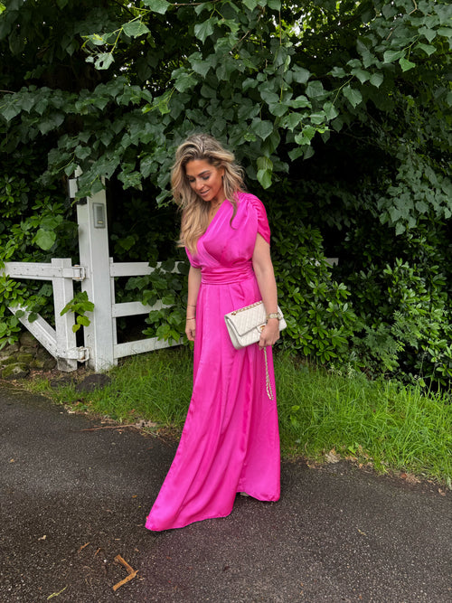 By Hilke Dress Josephine 2.0 Fuchsia