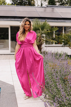 By Hilke Dress Josephine 2.0 Fuchsia
