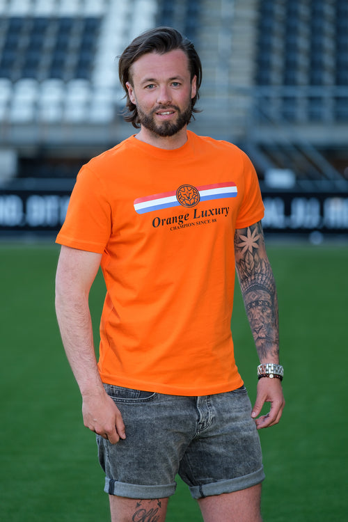 Orange Luxury Tee Holland Orange