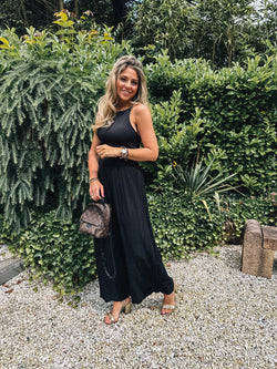 By Hilke Pants Plien Black