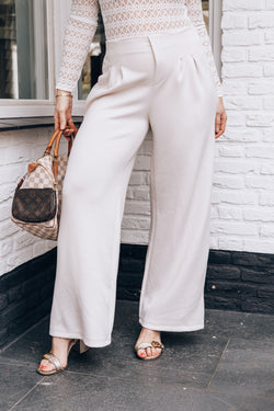 By Hilke Sweatpants Esther Beige