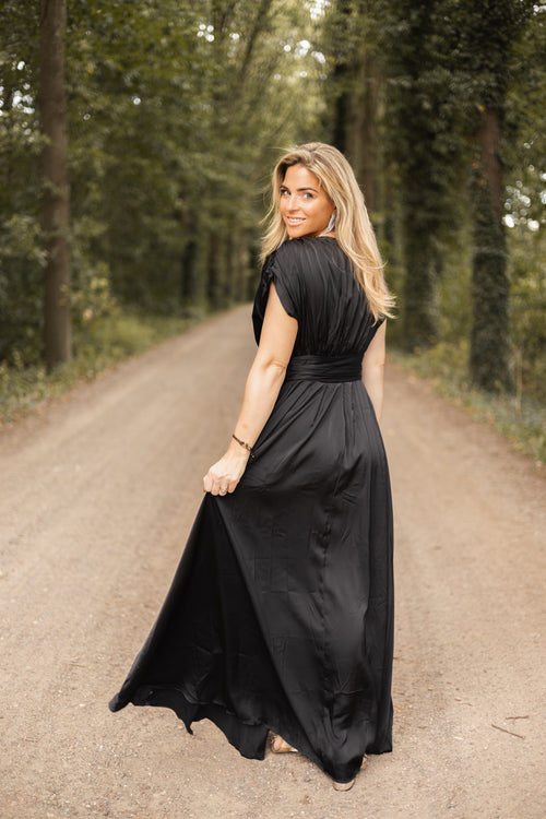 By Hilke Dress Josephine Black