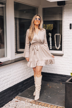 By Hilke Dress Denice Beige