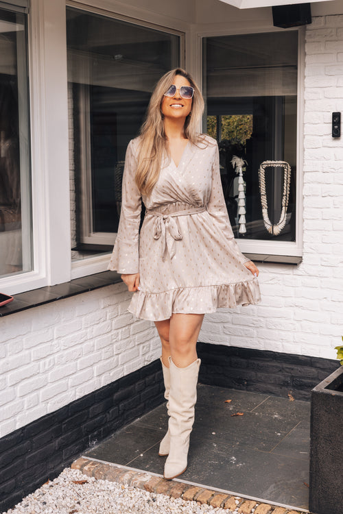 By Hilke Dress Denice Beige