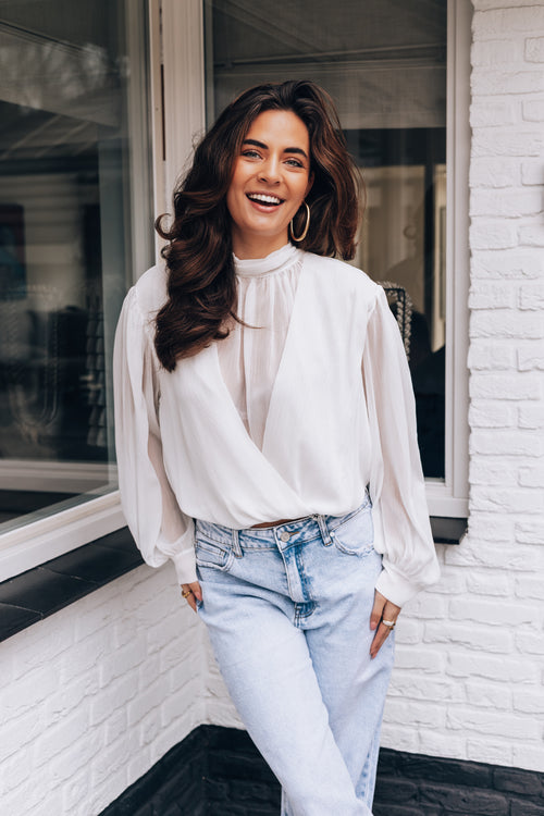 By Hilke Blouse Lana White