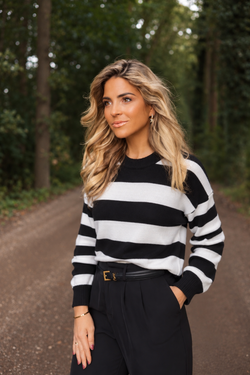 By Hilke Stripe Sweater