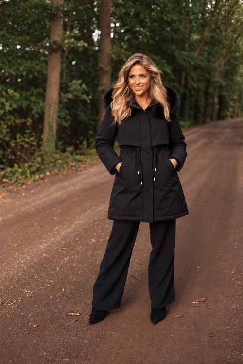 By Hilke Parka Black