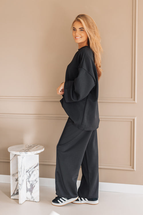By Hilke Two-Piece Scuba Black