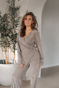 By Hilke Mirthe Set Taupe