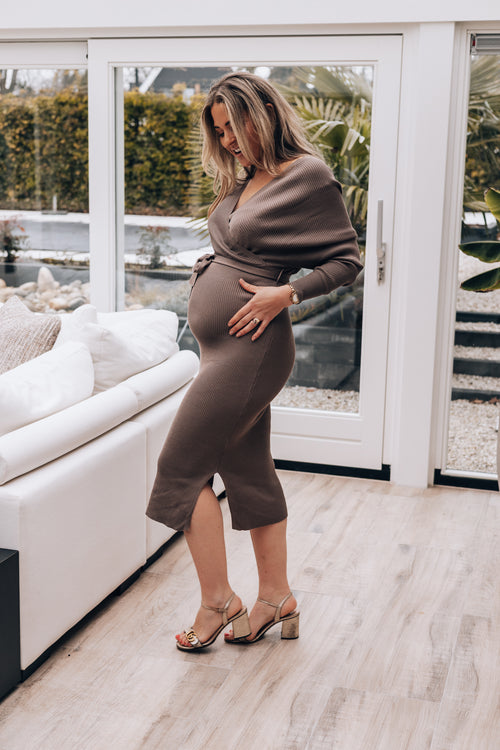 By Hilke Dress Jody Taupe