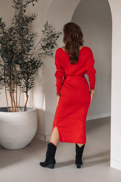 By Hilke Dress Jody Red