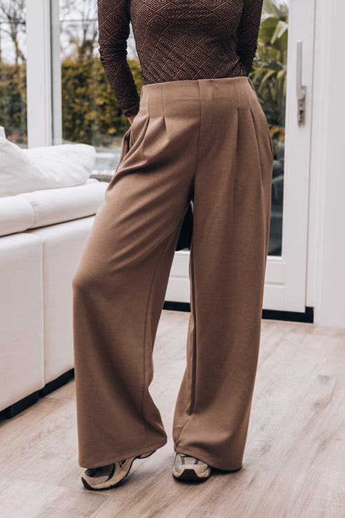 By Hilke Sweatpants Esther Taupe