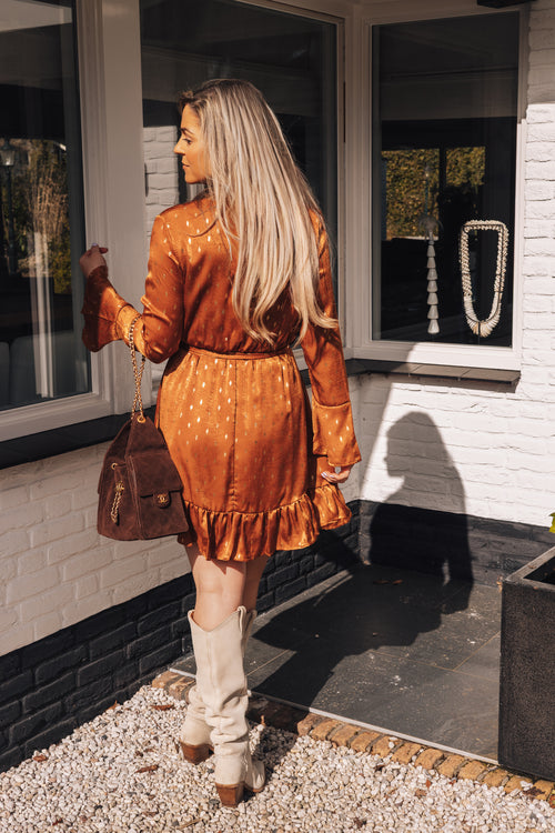 By Hilke Dress Denice Orange