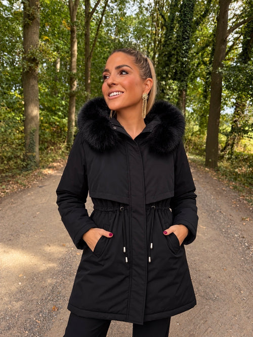 By Hilke Parka Black