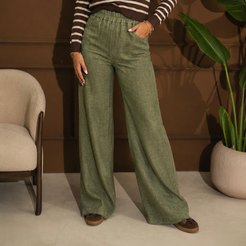 By Hilke Pants Green
