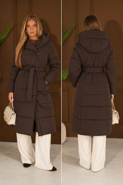By Hilke Maxi Puffer Choco