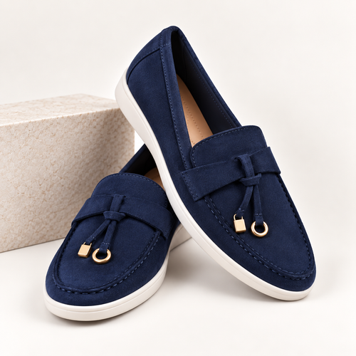 By Hilke Loafers Navy