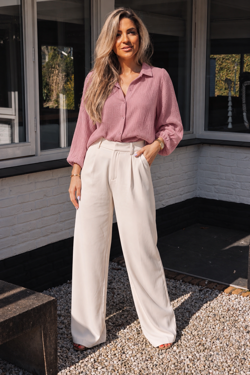 By Hilke Blouse Pink