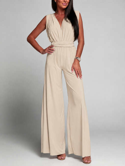 By Hilke Jumpsuit Beige