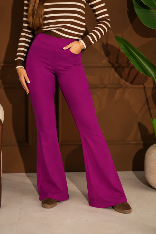 By Hilke Pants Fuchsia