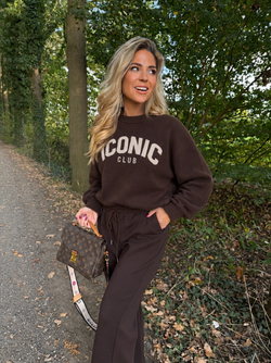 By Hilke Iconic Sweater Choco