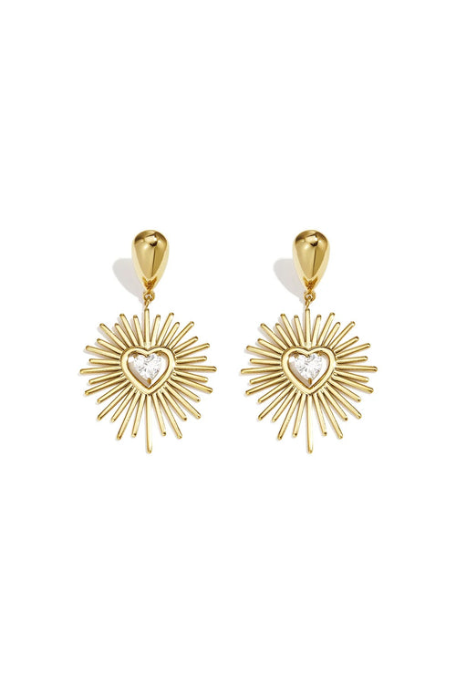 By Hilke Earrings Hearts