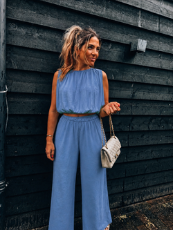 By Hilke Set Palma Blue