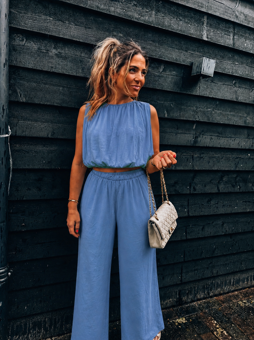 By Hilke Set Palma Blue