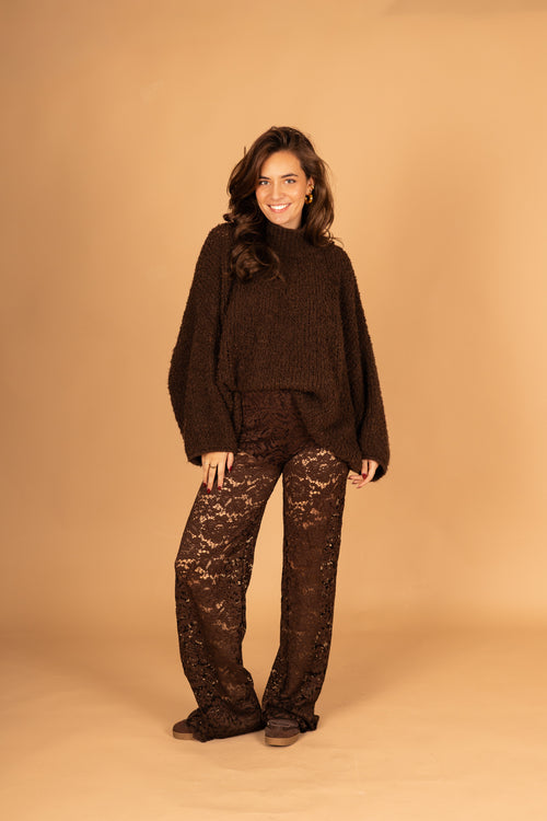 By Hilke Knit Sooff Chocolate