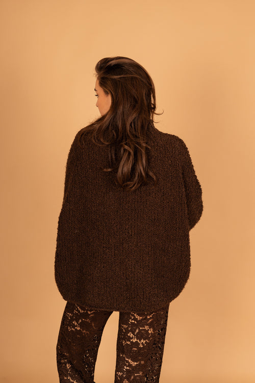 By Hilke Knit Sooff Chocolate