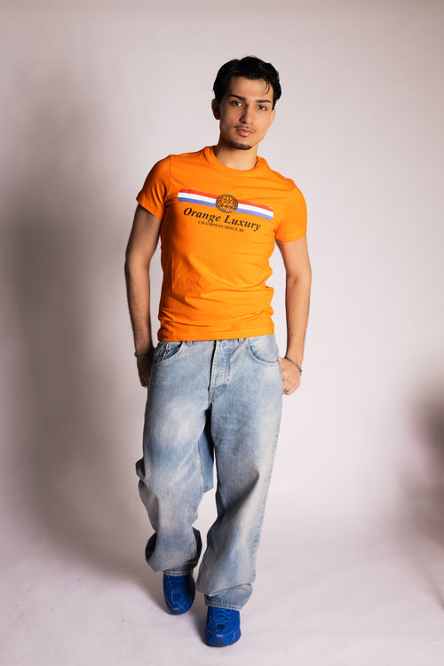 Orange Luxury Tee Holland Orange