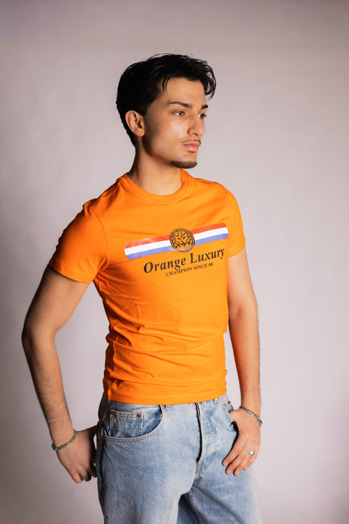 Orange Luxury Tee Holland Orange