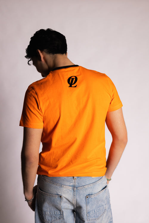 Orange Luxury Tee Lion Orange