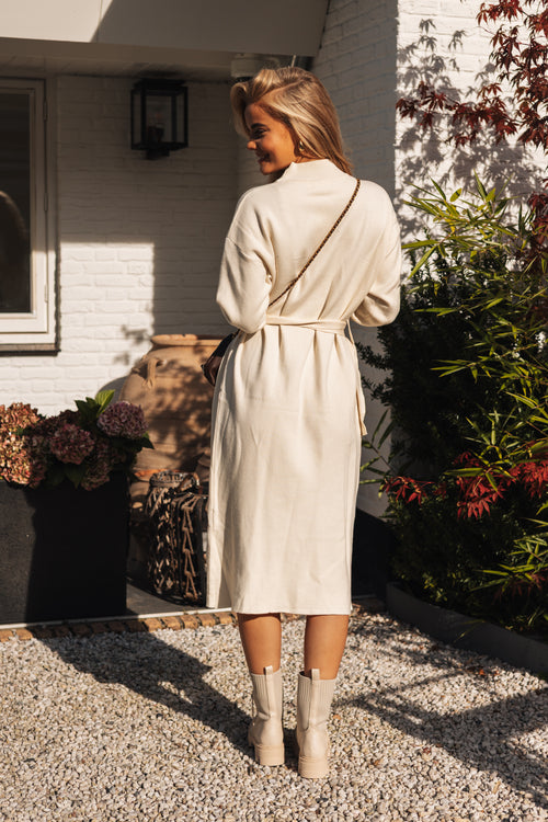 By Hilke Dress Fieke Cream