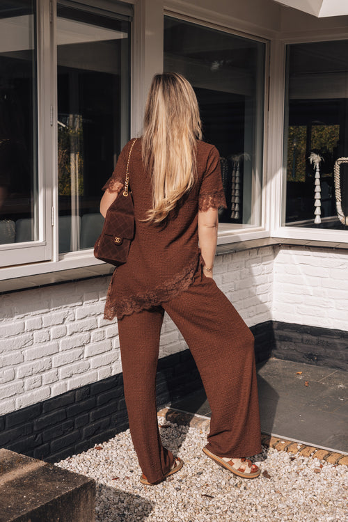 By Hilke Two-Piece Elira Chocolate