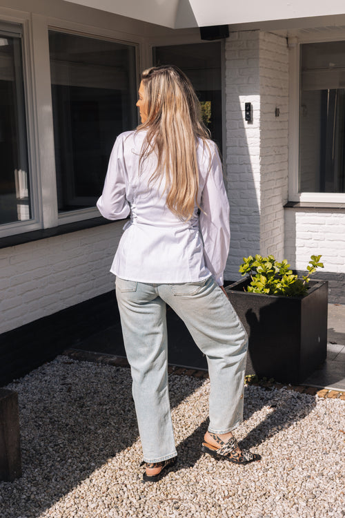 By Hilke Blouse Noéline White
