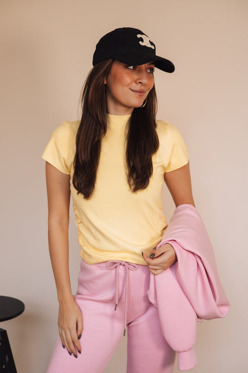 By Hilke Top Suze Yellow