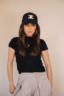 By Hilke Top Suze Black