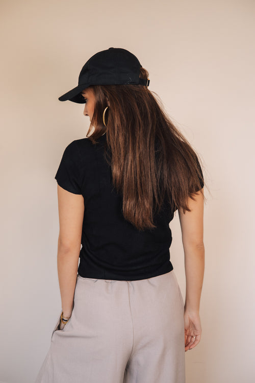 By Hilke Top Suze Black