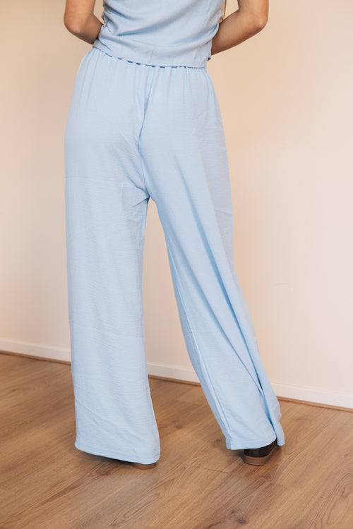 By Hilke Pants Sara Light Blue