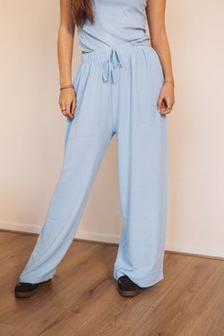By Hilke Pants Sara Light Blue
