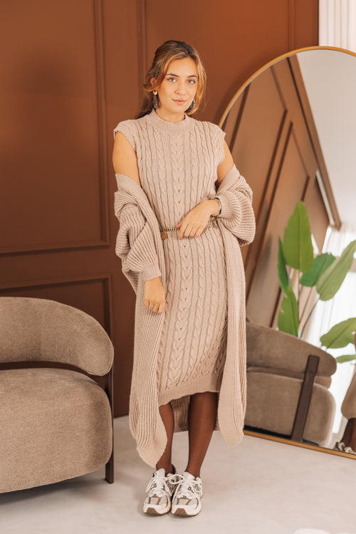 By Hilke Set Femmy Taupe