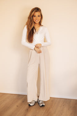 By Hilke Pants Sara Beige