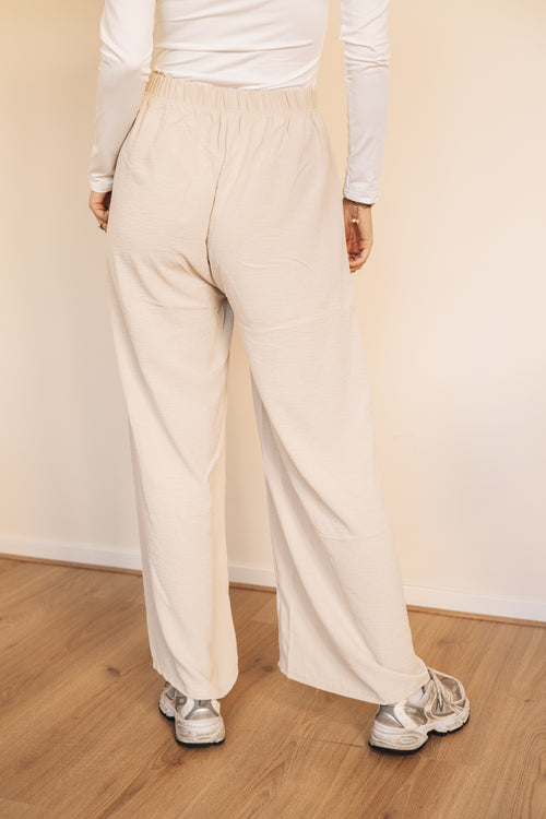By Hilke Pants Sara Beige